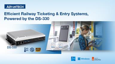 研华DS-330赋能智慧轨道交通数字化转型